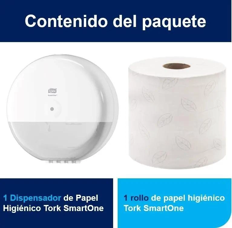 DISPENSADOR DE PAPEL HIGIE NICO SMARTONE MINI+ - 2