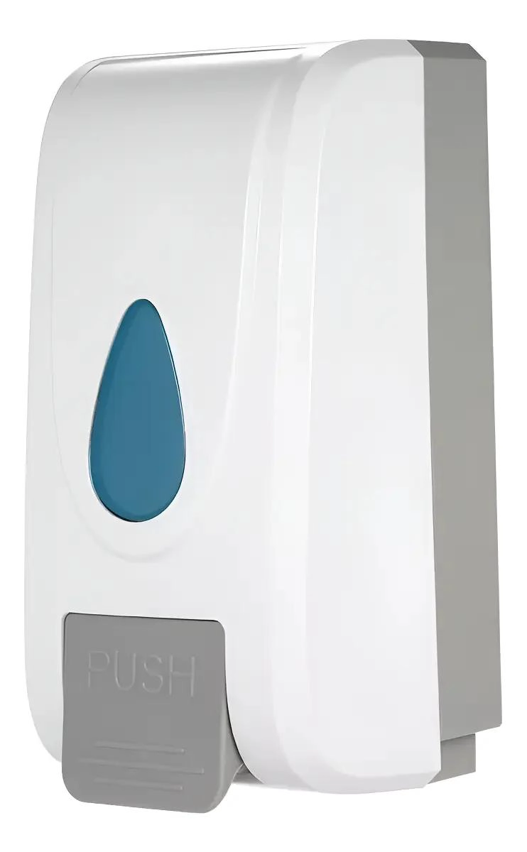 DISPENSADOR DE JABON LIQUIDO PLASTICO 1000ML PARA MURO - 1