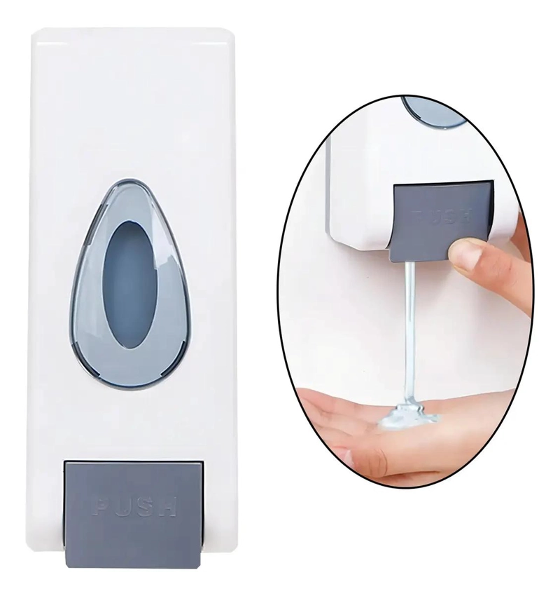 DISPENSADOR DE JABON LIQUIDO PLASTICO 1000ML PARA MURO - 3