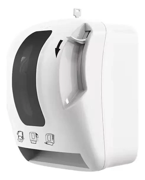 DISPENSADOR DE PAPEL TOALLA CON PALANCA - 3