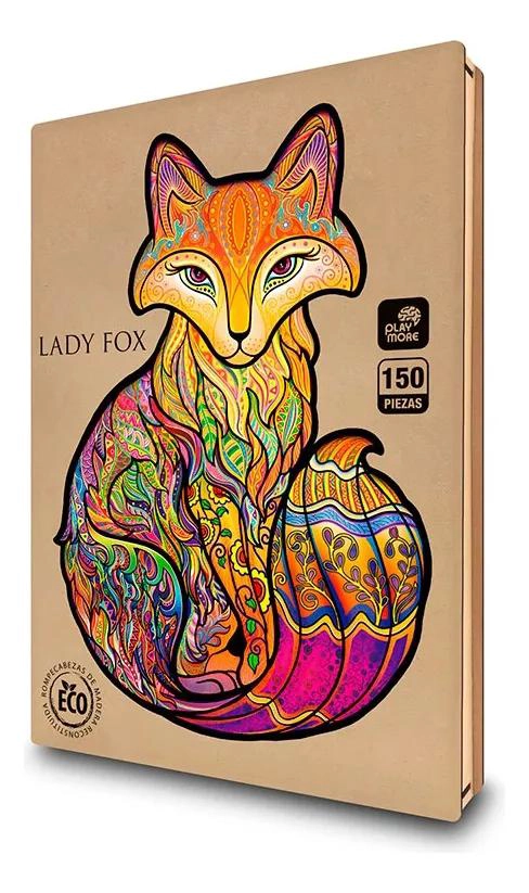 ROMPECABEZAS DE MADERA 150 PIEZAS LADY FOX - 1