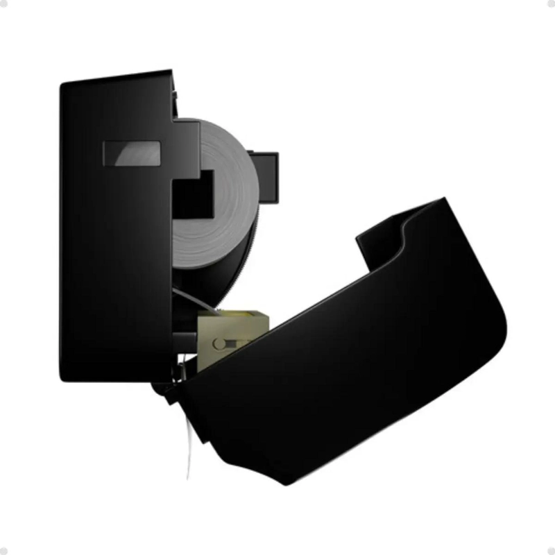 DISPENSADOR DE TOALLAS BRAVE BLACK CON PALANCA - 2