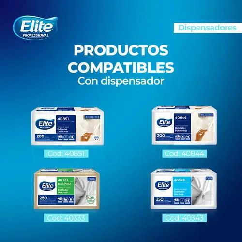 DISPENSADOR DE TOALLAS INTERFOLIADAS NEGRO - 4