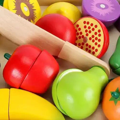 SET DE BANDEJAS PARA CORTAR VERDURAS DE MADERA CON IMAN - 4
