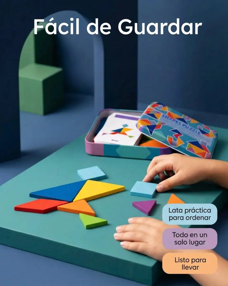 SET DE ROMPECABEZAS DE MADERA PARA NIÑOS 67 PIEZAS - 5