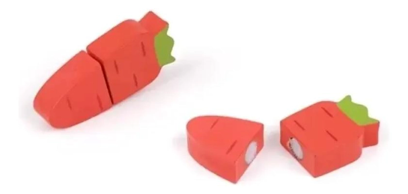 JUGUETE DIDACTICO DE MADERA PARA CORTAR VERDURAS - 5