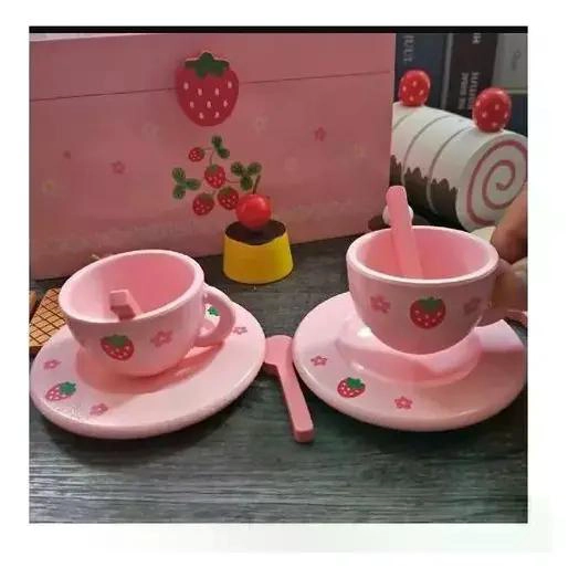 MALETA MONTESSORI DE MADERA CON POSTRES Y PASTELES - 3