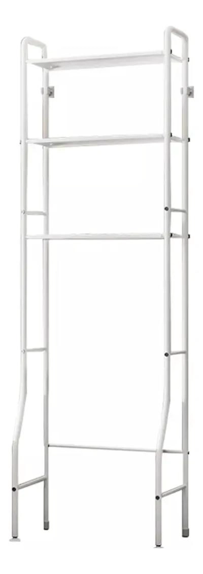 MUEBLE ORGANIZADOR CON REPISA PARA LAVADORA - 2