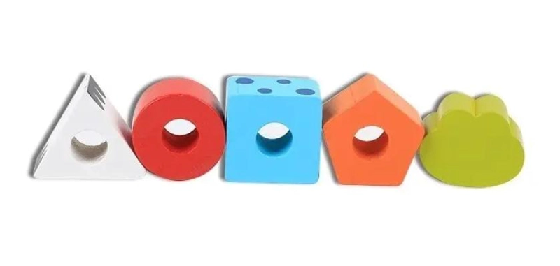 JUGUETE DIDACTICO DE MADERA CON ENCAJE Y APILABLE - 5