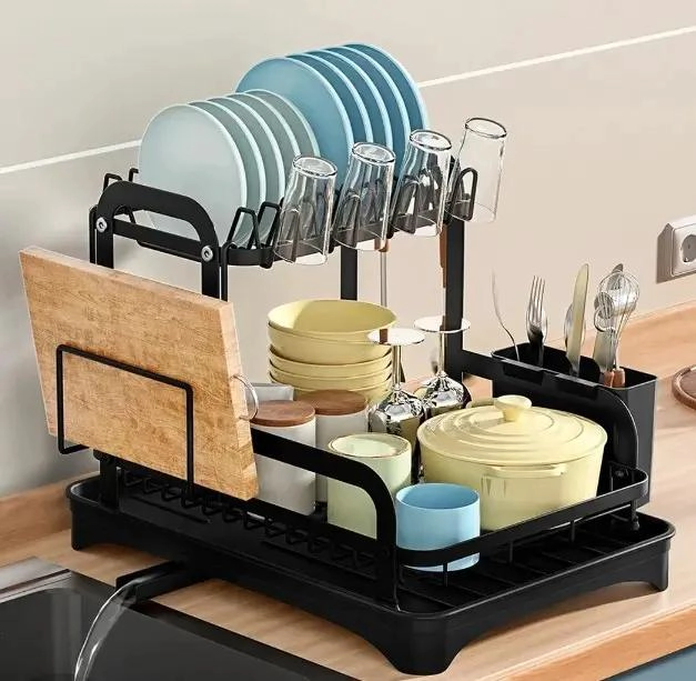 SECA PLATO ESCURRE AGUA CON DISEÑO FUNCIONAL Y RESISTENTE - 1