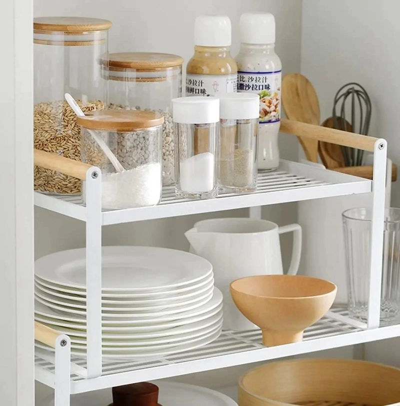 ORGANIZADOR REPISA PARA COCINA CON ESCURRIDOR DE VAJILLA - 4