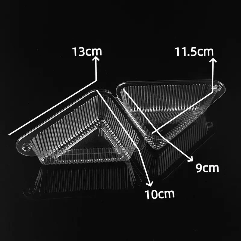 ENVASE TRIANGULAR PARA TORTA 13X10X7 CM 100 UNIDADES - 3