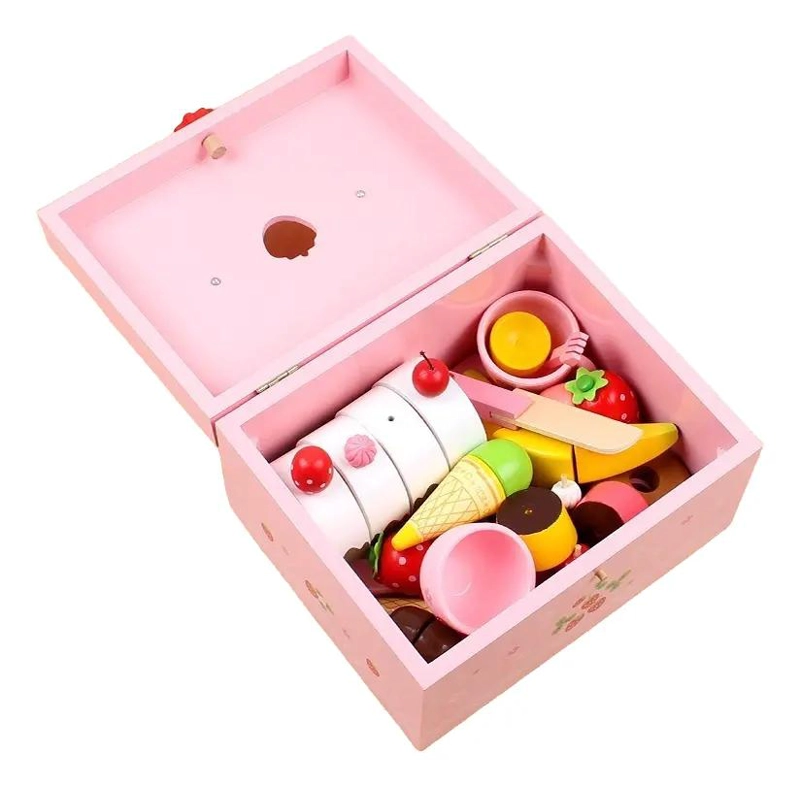 JUEGO DIDACTICO CAJA TE  MADERA 22 PIEZAS - 2