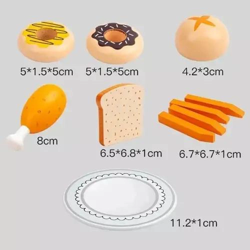 SET DIDACTICO DE MADERA MICROONDAS, TOSTADOR Y CAFETERA - 4