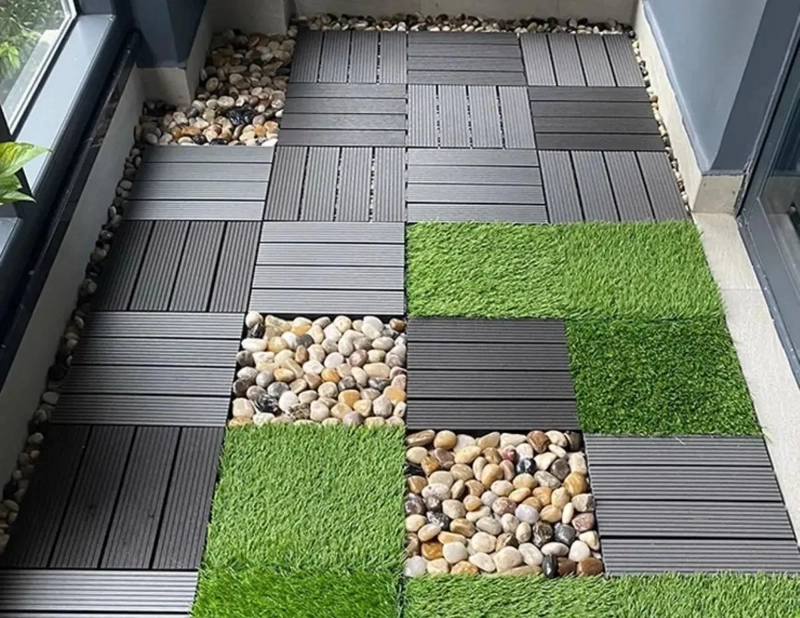 10 PIEZAS SUELO ANTIDESLIZANTE PARA BAÑO Y EXTERIOR - 2