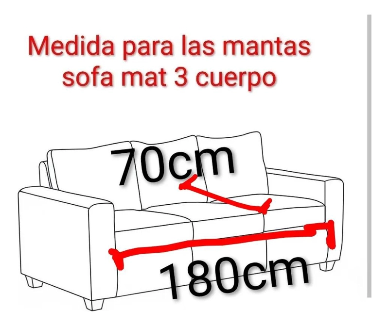 CUBRE SOFA MAT RELIEVE 5 FUNDAS PARA SOFA DE 3 CUERPOS - 4