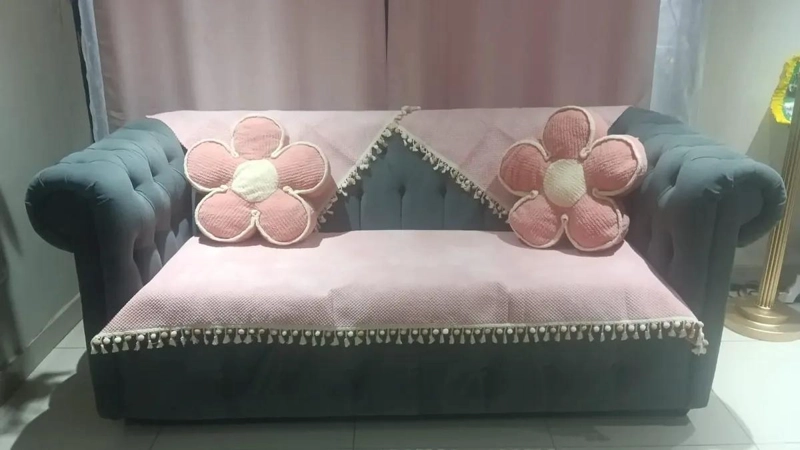 CUBRE SOFA MAT RELIEVE 5 FUNDAS PARA SOFA DE 3 CUERPOS - 5