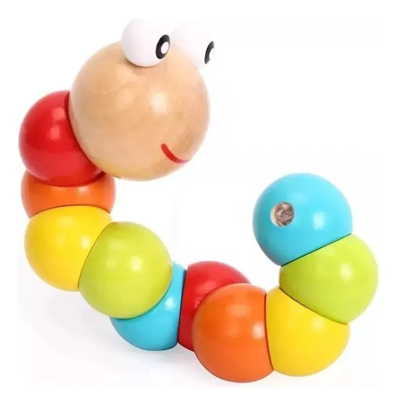 PACK 6 JUGUETES DIDACTICOS DE MADERA PARA NIÑOS - 5