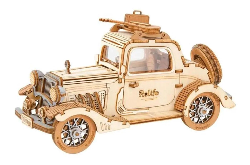 PUZZLE 3D AUTO VINTAGE PARA ARMAR - 3