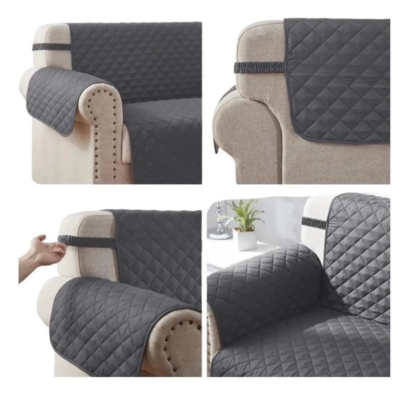 SET 3 PIEZAS PROTECTOR PARA SOFA CON LIGAS - 3