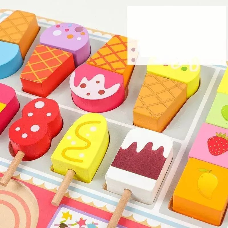 JUEGO DIDACTICO DE COCINA EN MADERA CON VELCRO - 4