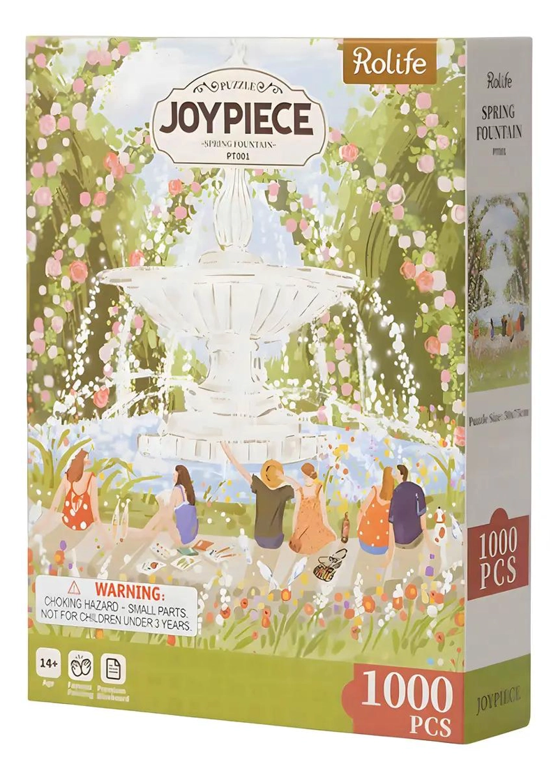 PUZZLE 1000 PIEZAS FUENTE DE PRIMAVERA - 1