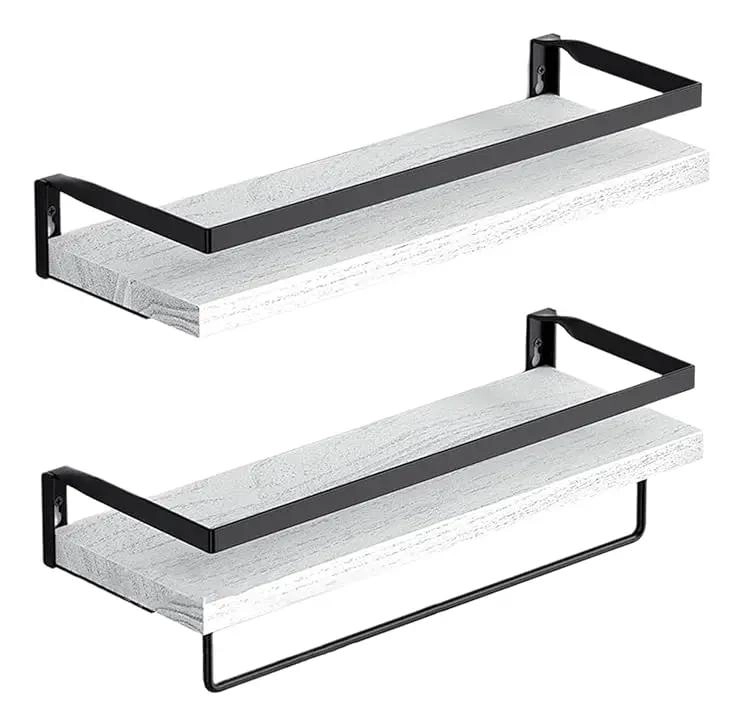 KIT DE 2 REPISAS FLOTANTES PARA PARED - 3