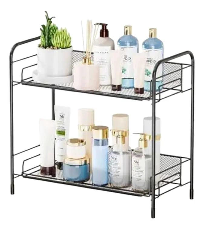 ORGANIZADOR DE DUCHA CON REPISA PARA BAÑO 35X33X17 CM - 4