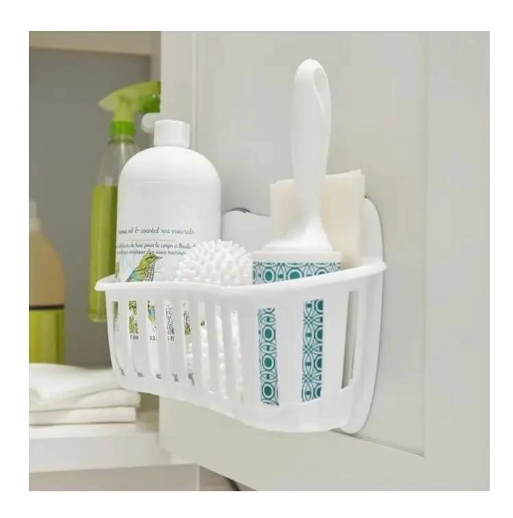 CANASTO ORGANIZADOR PARA BAÑO CON COMPARTIMENTOS - 1