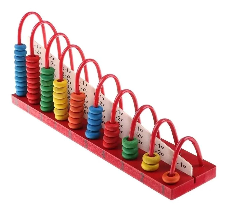 ABACO DE MADERA DIDACTICO PACK 4 - 4