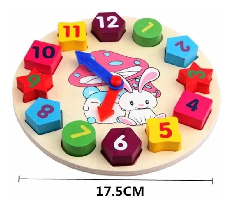 SET DE 5 JUGUETES DIDACTICOS DE MADERA PARA MOTRICIDAD - 3