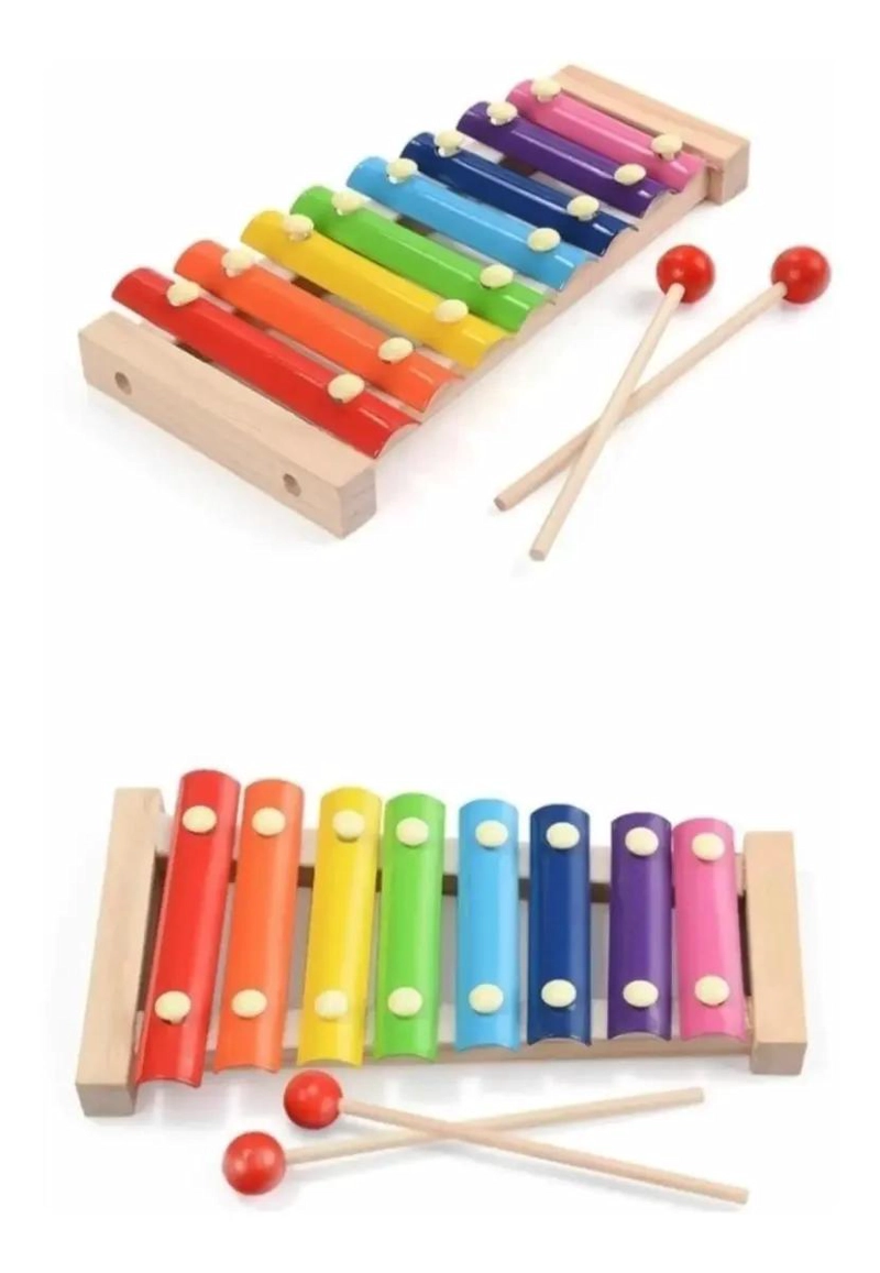 SET DE 5 JUGUETES DIDACTICOS DE MADERA PARA MOTRICIDAD - 5