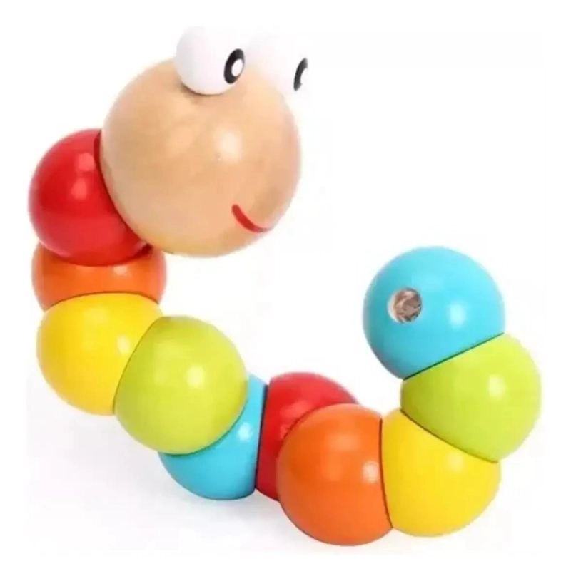 JUGUETE DIDACTICO MONTESSORI DE MADERA PARA NIÑOS - 4