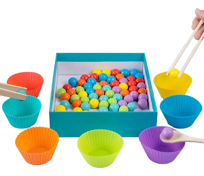 JUEGO DIDACTICO MONTESSORI PARA CONTEO - 3