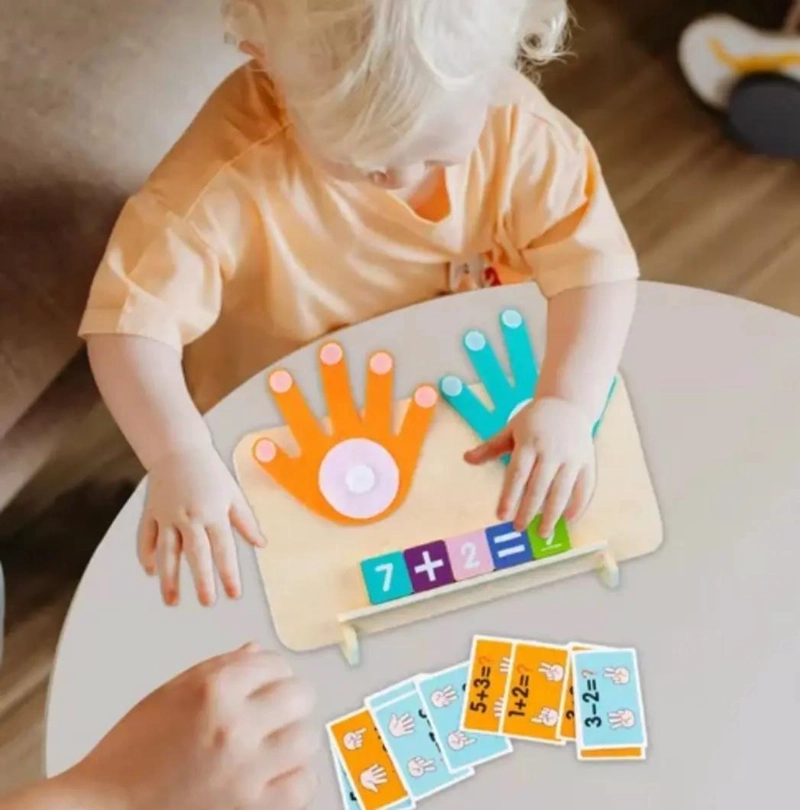 JUGUETE EDUCATIVO MONTESSORI PARA SUMA Y RESTA - 4