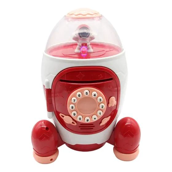 ALCANCIA ESPACIAL CON CONTRASEÑA PARA NIÑOS - 1