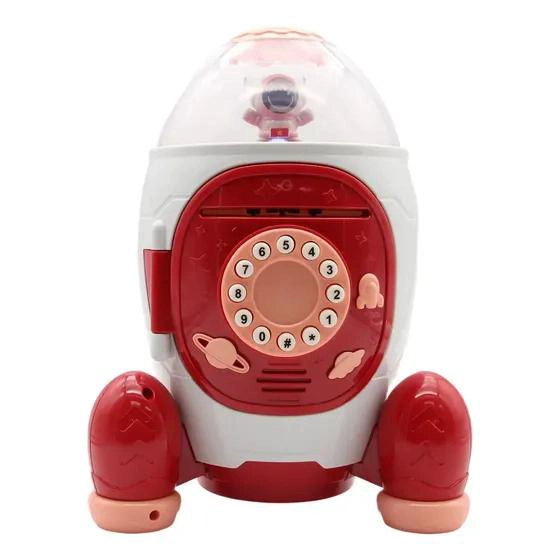 ALCANCIA ESPACIAL CON CONTRASEÑA PARA NIÑOS - 5