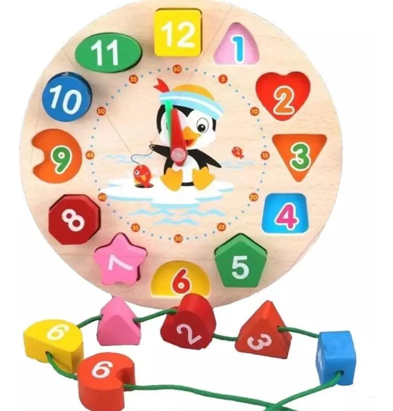 SET DE 10 JUGUETES DIDACTICOS DE MADERA PARA NIÑOS - 3