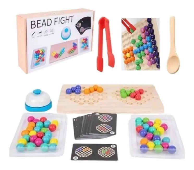 JUGUETE SENSORIAL MONTESSORI PARA MOTRICIDAD FINA - 4