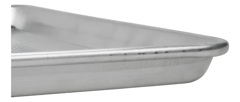 BANDEJA DE ALUMINIO PERFORADA 60X40 CM PARA HORNO - 3
