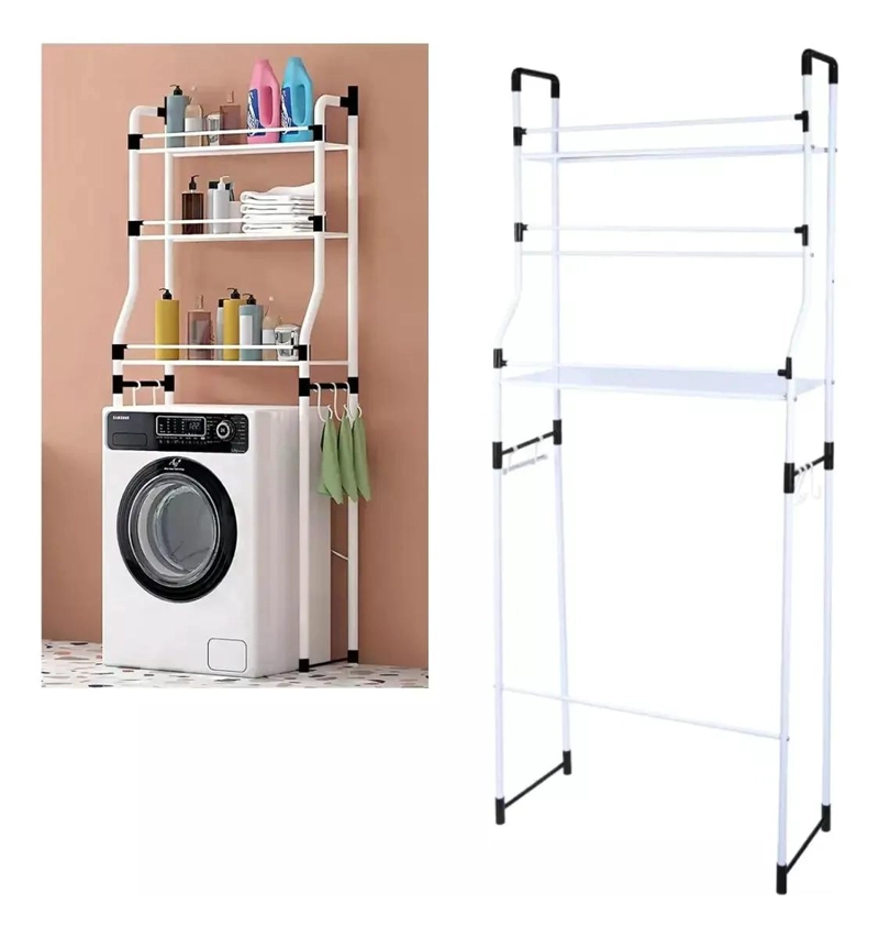 ESTANTE ORGANIZADOR PARA LAVANDERIA 3 NIVELES - 2