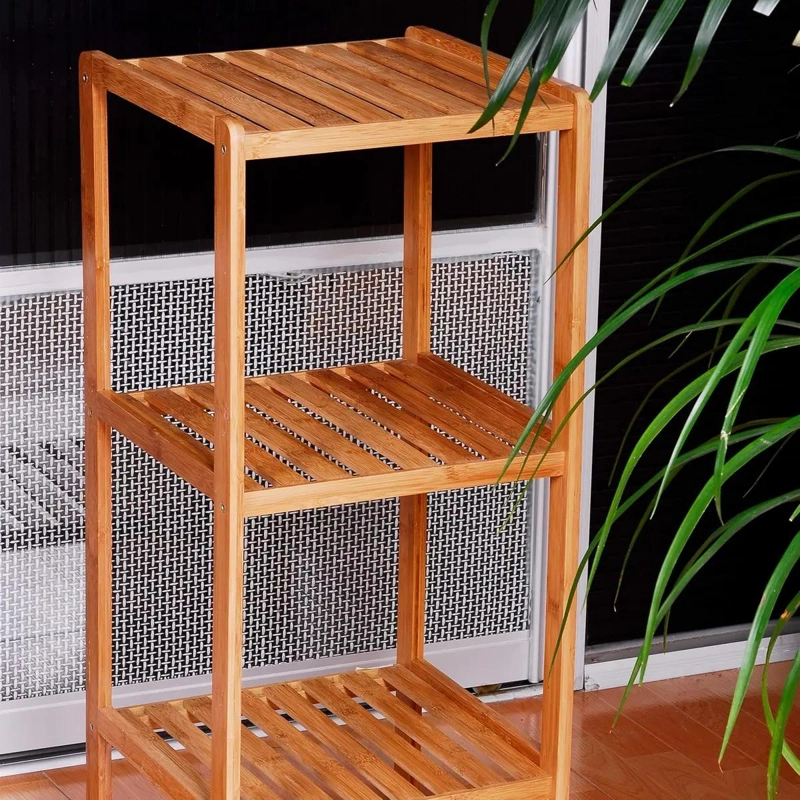 ESTANTE ORGANIZADOR DE BAMBU PARA COCINA Y BAÑO - 2