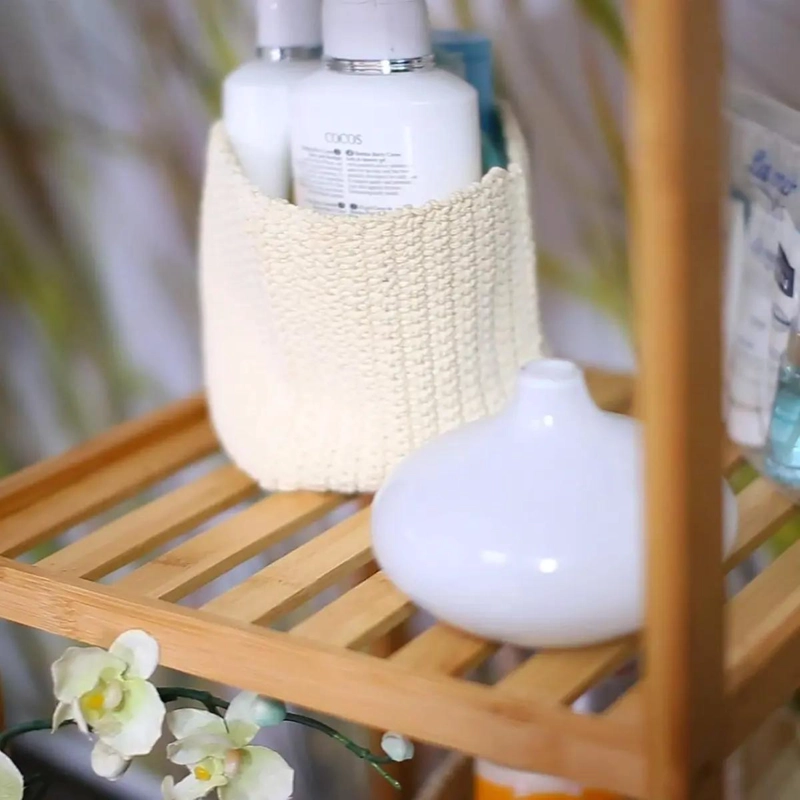 ESTANTE ORGANIZADOR DE BAMBU PARA COCINA Y BAÑO - 3