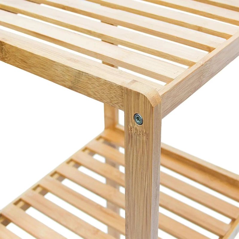ESTANTE ORGANIZADOR DE BAMBU PARA COCINA Y BAÑO - 4