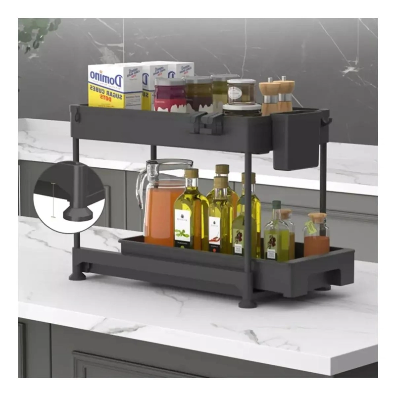 ORGANIZADOR DESLIZANTE SIMPLE PARA BAÑO Y COCINA - 5