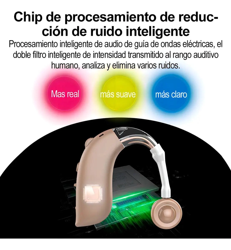 AUDIFONO RECARGABLE PARA PE RDIDA SEVERA DE AUDIO - 3