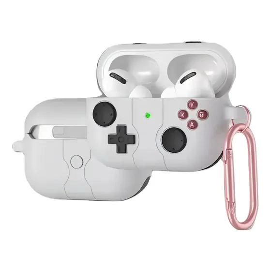 ESTUCHE PROTECTOR PARA AIRPODS PRO CON DISEÑO DE CONTROL - 1
