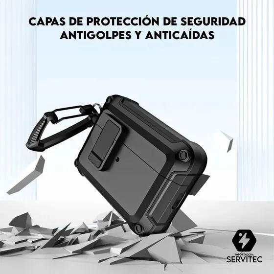 FUNDA PROTECTORA MAGNE TICA PARA AIRPODS 3 - 2