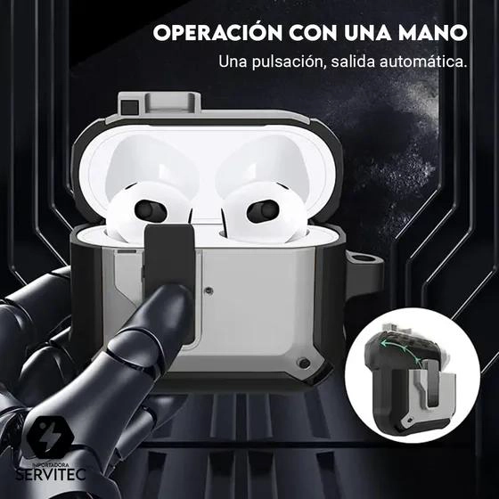 FUNDA PROTECTORA MAGNE TICA PARA AIRPODS 3 - 3