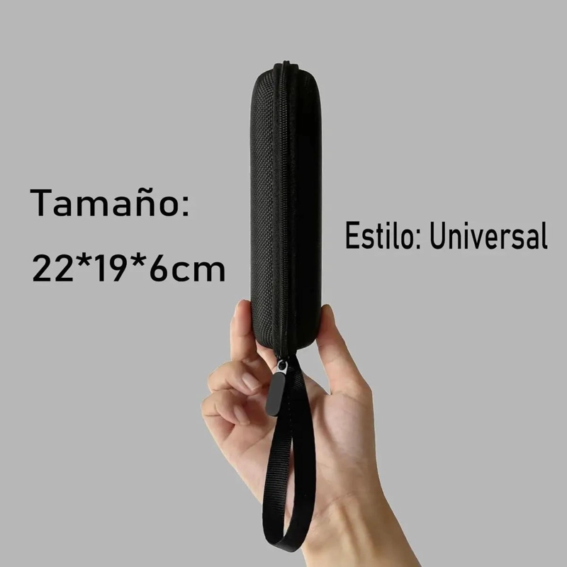 ESTUCHE RIGIDO UNIVERSAL PARA AUDIFONOS 22X19X6 CM - 4